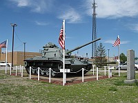USA - Galena KS - Restored M-60 Tank (15 Apr 2009)